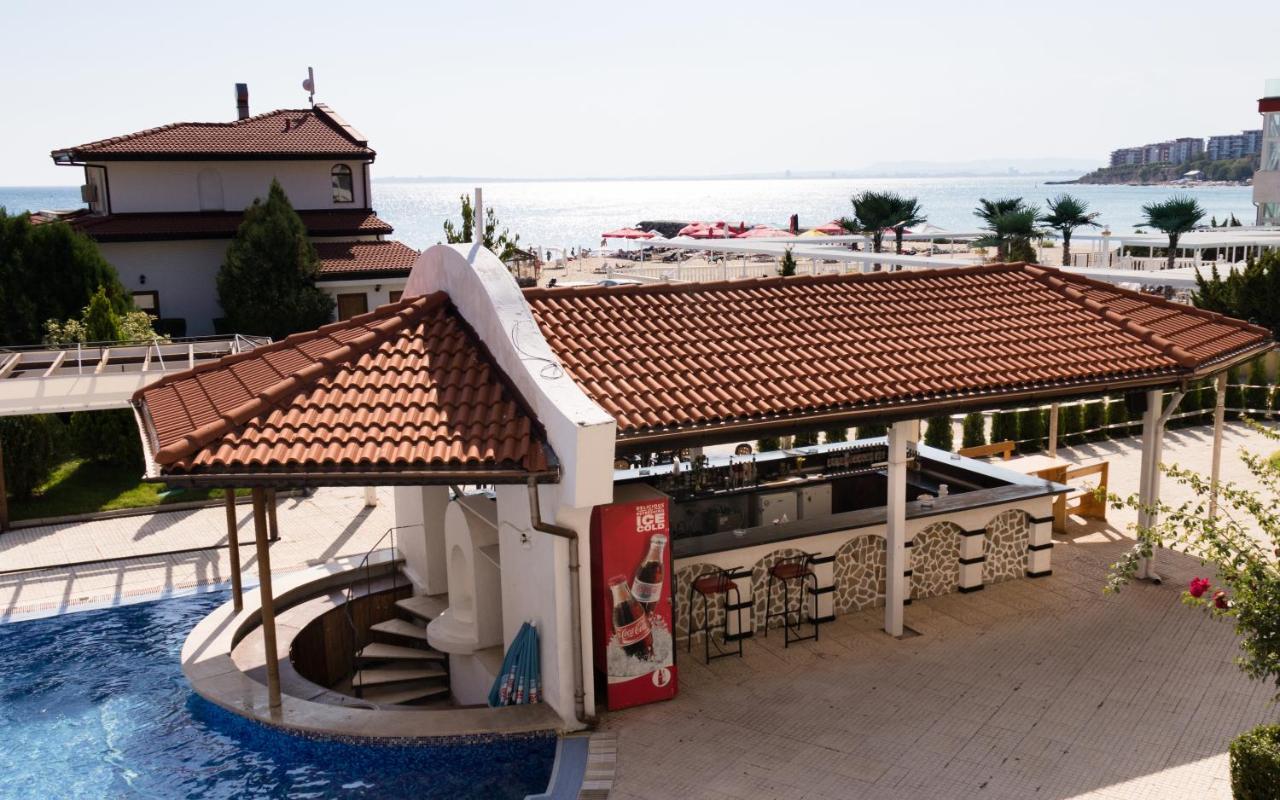 Vm Apartments Robinson Beach Pomorie Bagian luar foto